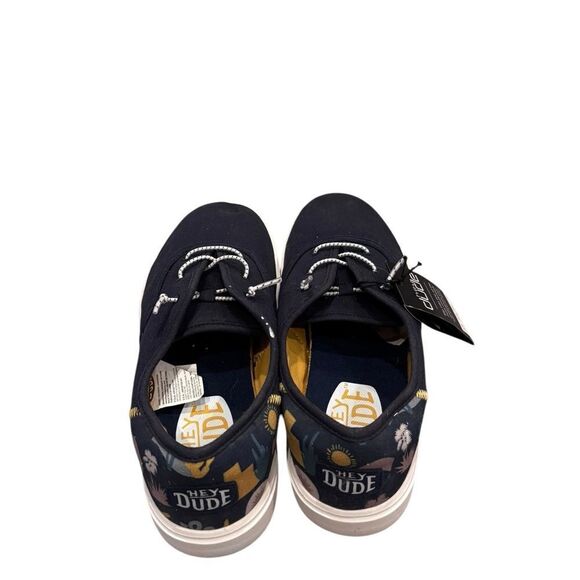 Hey Dude Conway M Desert Navy Sneakers NWT 10 - Picture 3 of 7